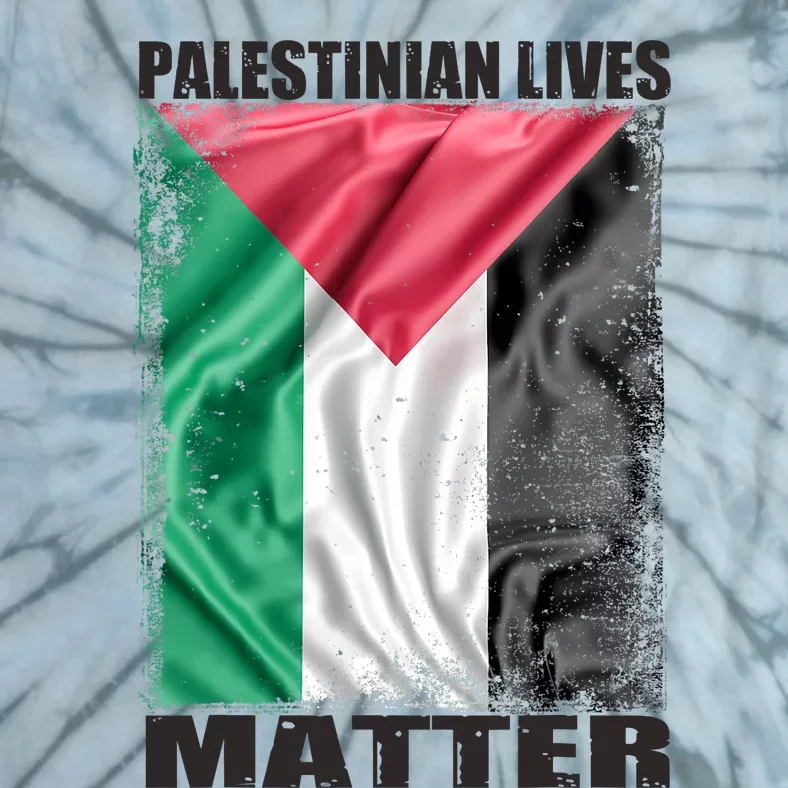 Palestinian Lives Matter Free Palestine Flag Palestinian Tie-Dye T-Shirt