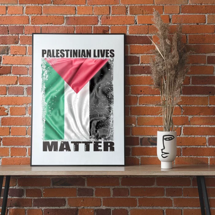 Palestinian Lives Matter Free Palestine Flag Palestinian Poster