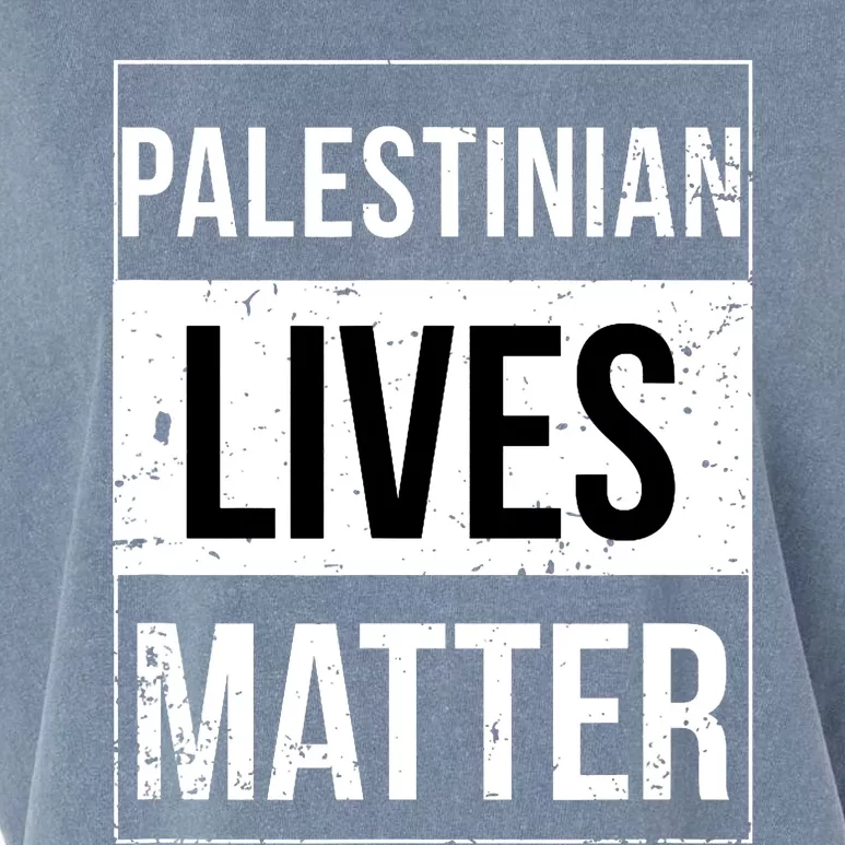 Palestinian Lives Matter Palestine Muslim Arabic Garment-Dyed Women's Muscle Tee