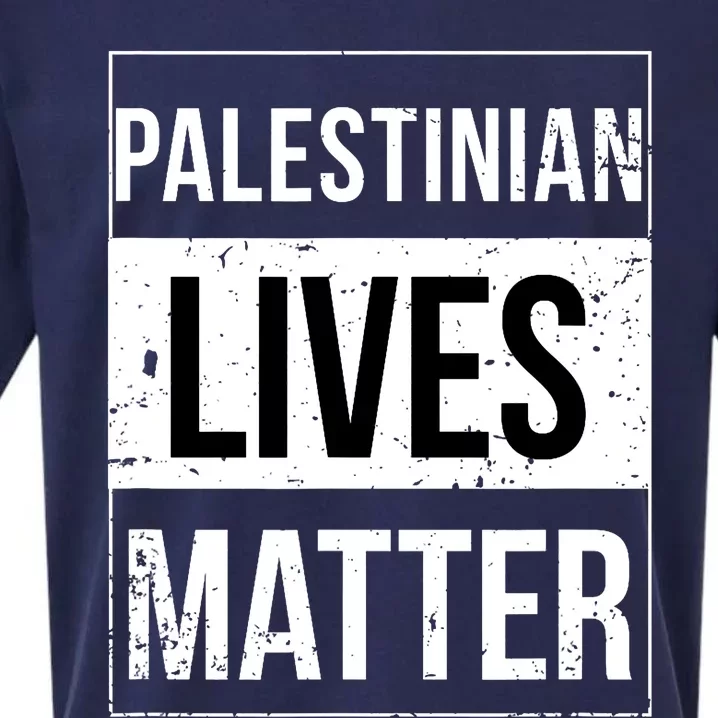 Palestinian Lives Matter Palestine Muslim Arabic Sueded Cloud Jersey T-Shirt