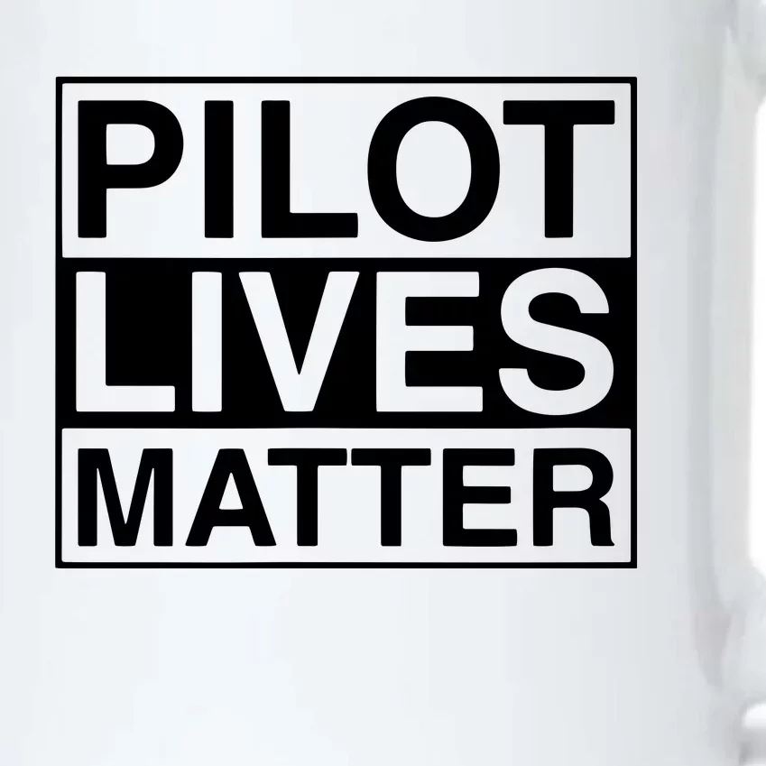 PILOT LIVES MATTER Funny Pilot Black Color Changing Mug