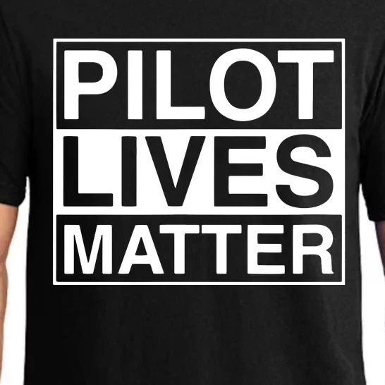 PILOT LIVES MATTER Funny Pilot Pajama Set