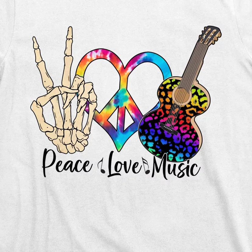 Peace Love Music For Music Lovers T-Shirt