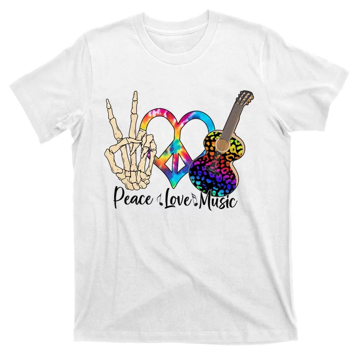 Peace Love Music For Music Lovers T-Shirt