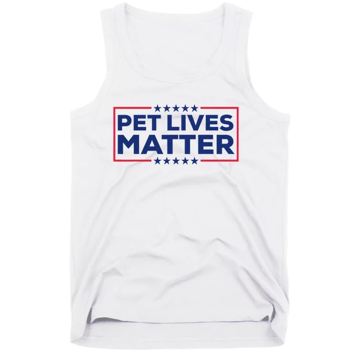 Pet Lives Matter Trump 2024 Donald Trump Cats Tank Top