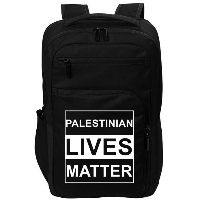 Palestinian Lives Matter Free Palestine Gift Impact Tech Backpack