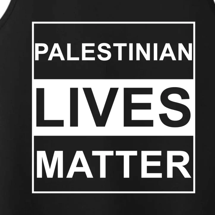 Palestinian Lives Matter Free Palestine Gift Performance Tank