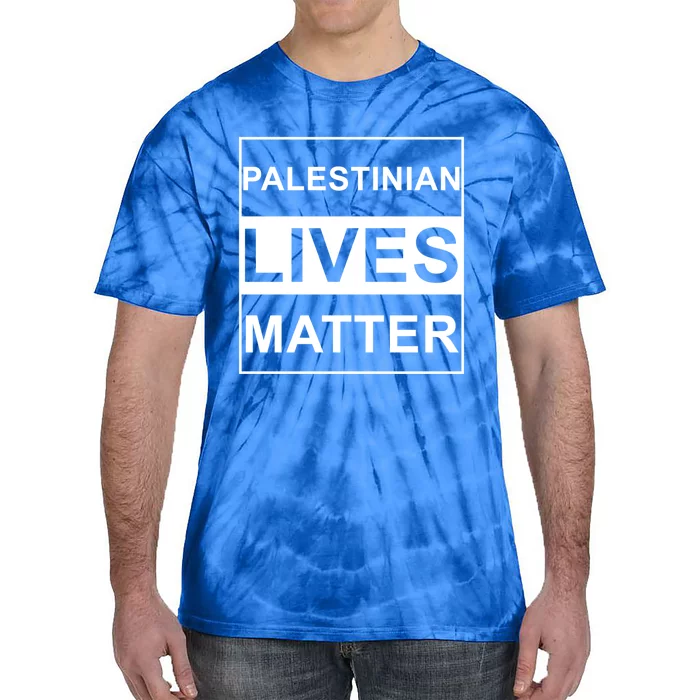 Palestinian Lives Matter Free Palestine Gift Tie-Dye T-Shirt