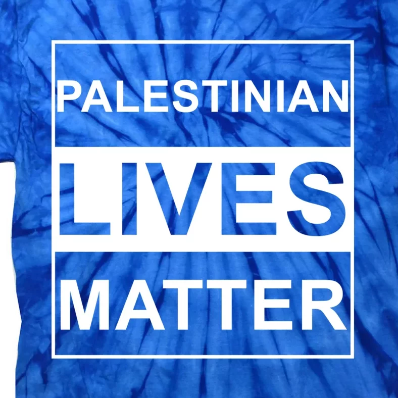 Palestinian Lives Matter Free Palestine Gift Tie-Dye T-Shirt