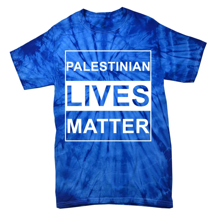 Palestinian Lives Matter Free Palestine Gift Tie-Dye T-Shirt