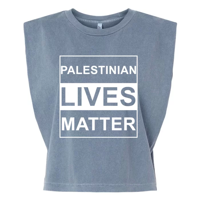 Palestinian Lives Matter Free Palestine Gift Garment-Dyed Women's Muscle Tee