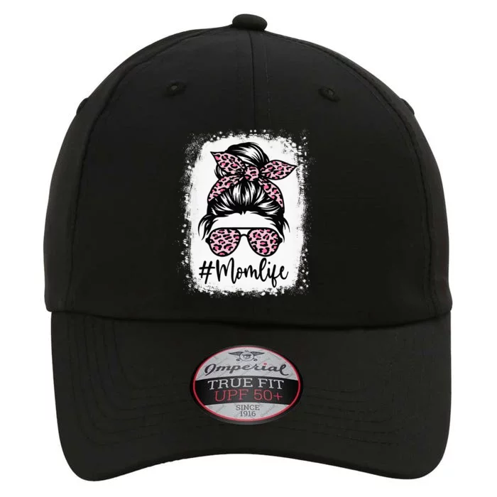 Pink Leopard Mom Life Bleached Mother's Day The Original Performance Cap