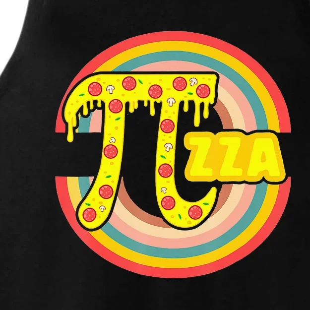 Pizza Lover Math Teacher 3 14 Geek Mathematics Pi Day Ladies Tri-Blend Wicking Tank