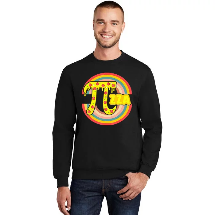 Pizza Lover Math Teacher 3 14 Geek Mathematics Pi Day Tall Sweatshirt