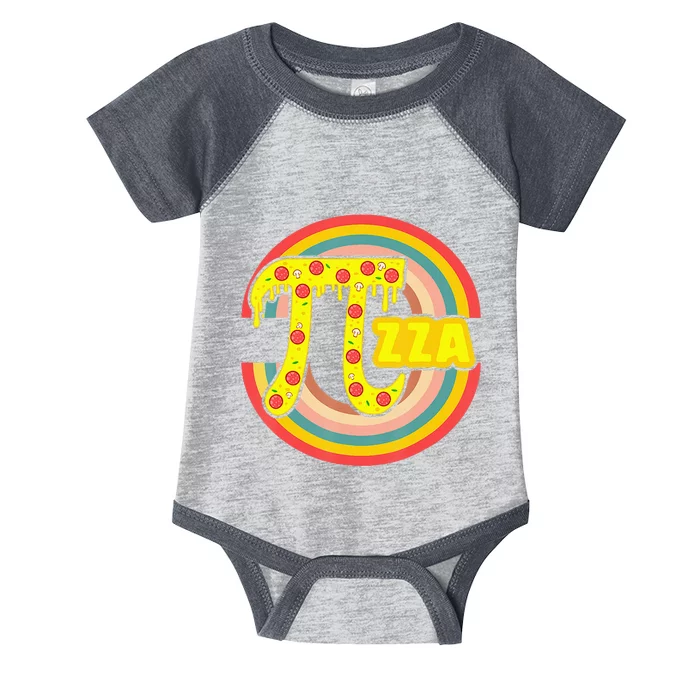 Pizza Lover Math Teacher 3 14 Geek Mathematics Pi Day Infant Baby Jersey Bodysuit