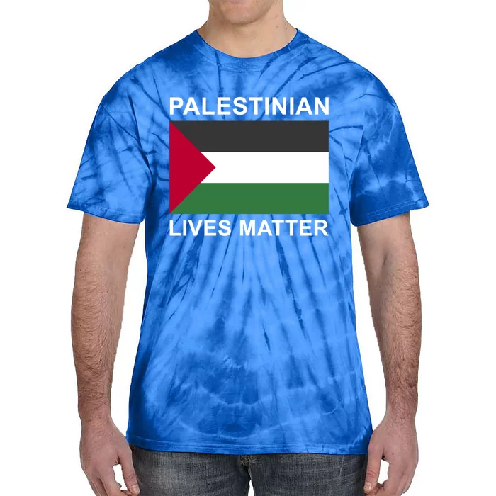 Palestinian Lives Matter Free Palestine Flag Funny Gift Tie-Dye T-Shirt