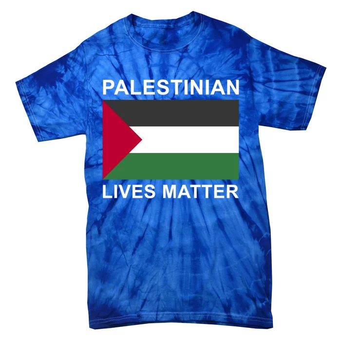 Palestinian Lives Matter Free Palestine Flag Funny Gift Tie-Dye T-Shirt