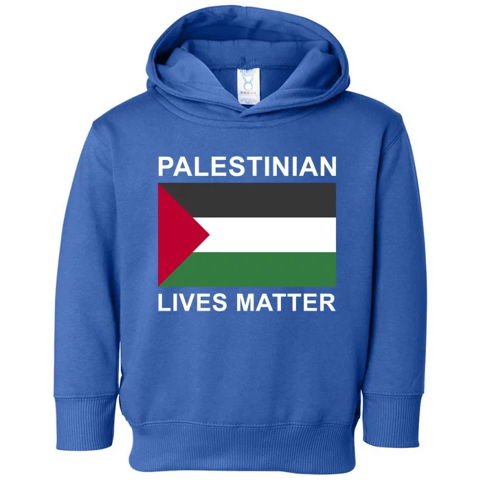 Palestinian Lives Matter Free Palestine Flag Funny Gift Toddler Hoodie