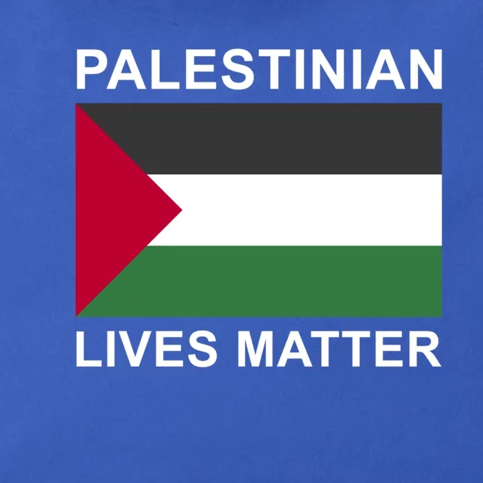 Palestinian Lives Matter Free Palestine Flag Funny Gift Zip Tote Bag