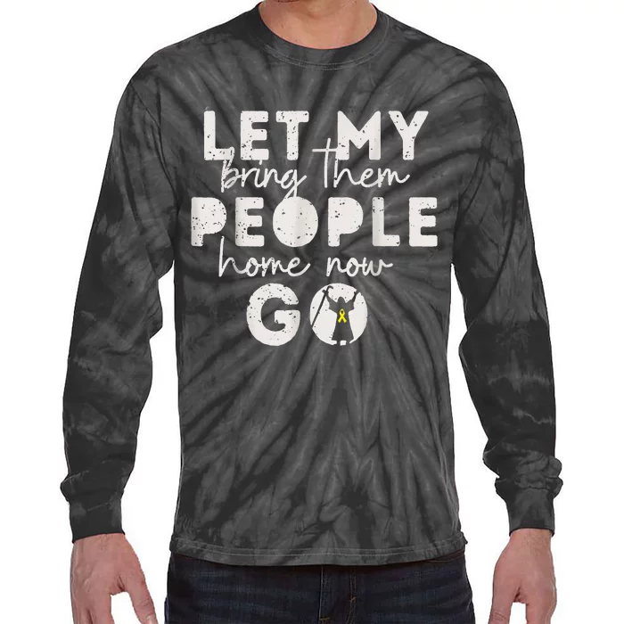 Passover Let My People Go Bring Them Home Now Tie-Dye Long Sleeve Shirt