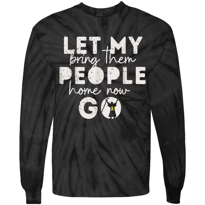 Passover Let My People Go Bring Them Home Now Tie-Dye Long Sleeve Shirt