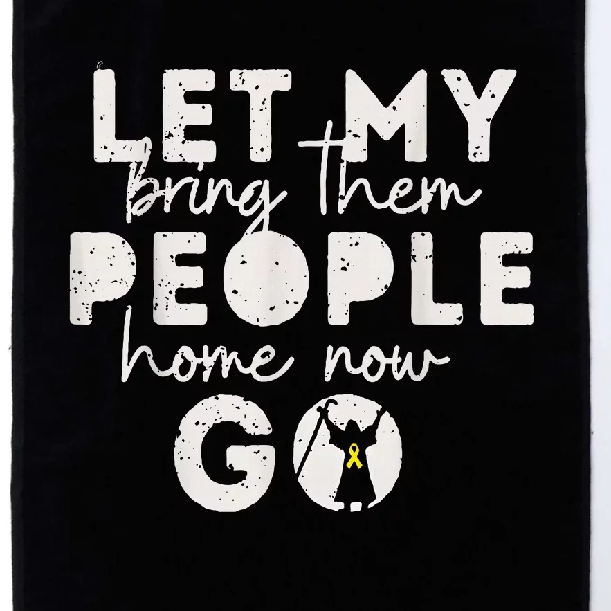 Passover Let My People Go Bring Them Home Now Platinum Collection Golf Towel