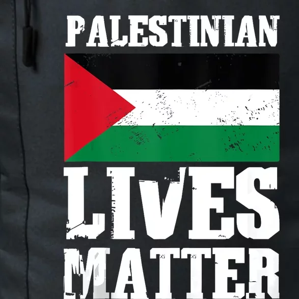 Palestinian Lives Matter Freedom Peace Palestine Flag Daily Commute Backpack