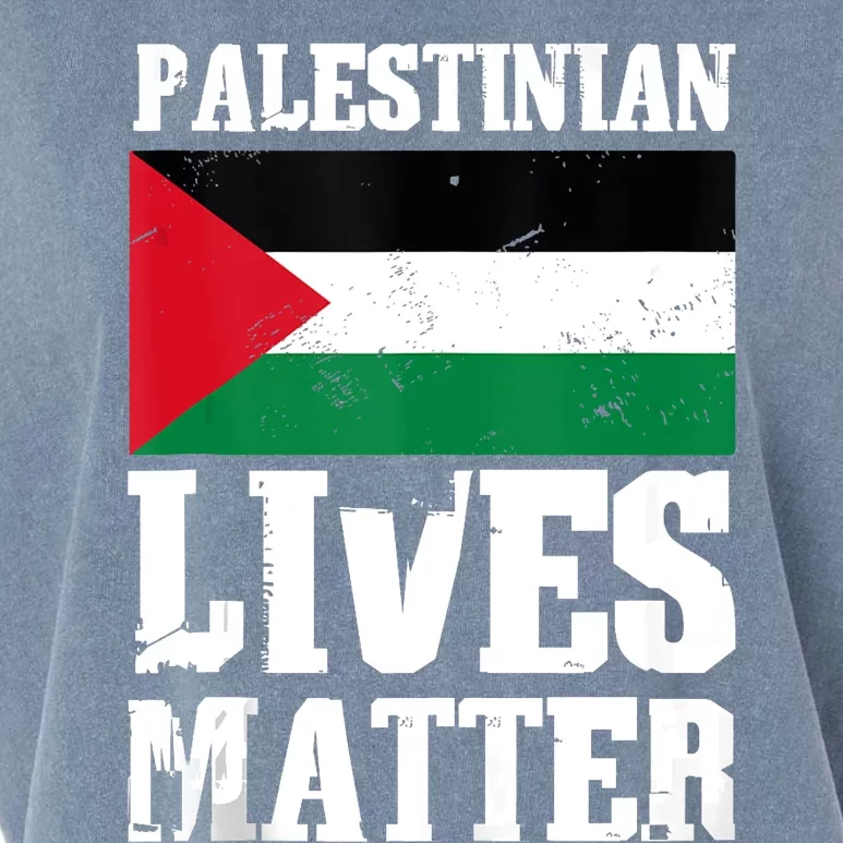 Palestinian Lives Matter Freedom Peace Palestine Flag Garment-Dyed Women's Muscle Tee