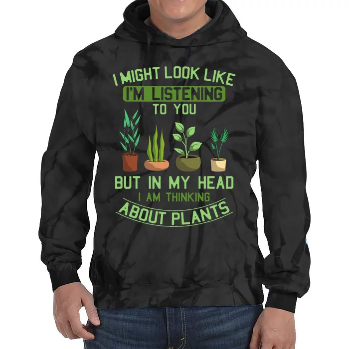 Plant Lovers Nature Gardener Horticulturalists Greenskeepers Tie Dye Hoodie