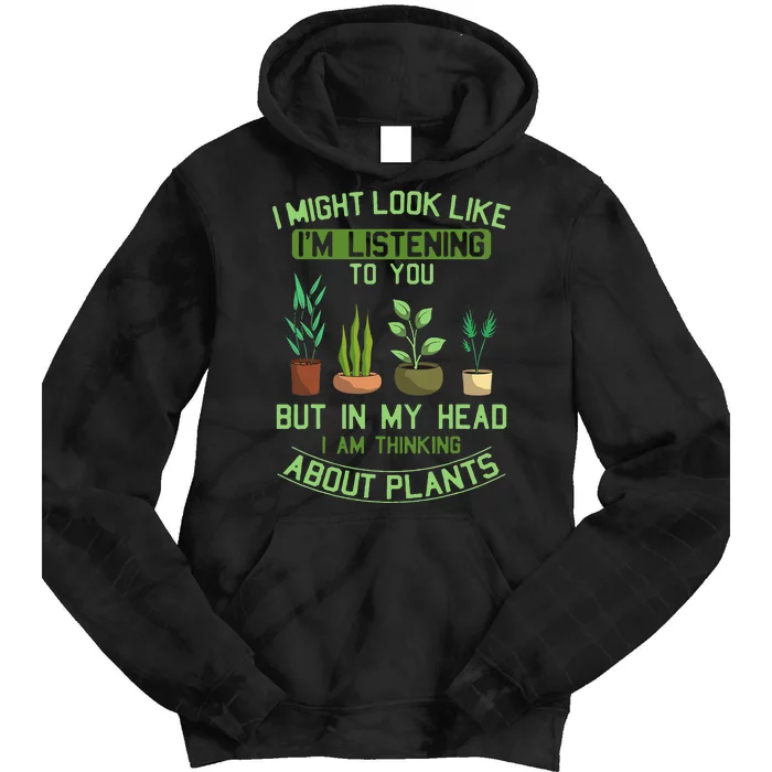 Plant Lovers Nature Gardener Horticulturalists Greenskeepers Tie Dye Hoodie