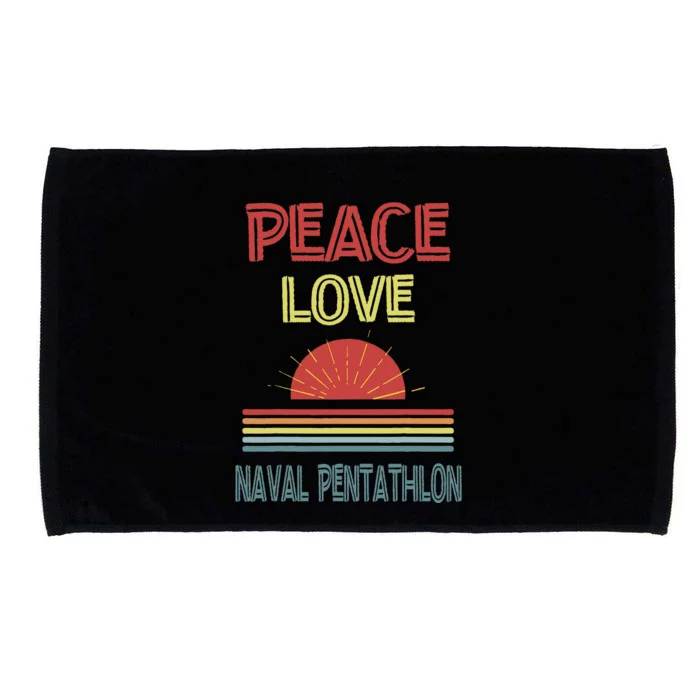 Piece Love Naval Pentathlon Funny Microfiber Hand Towel