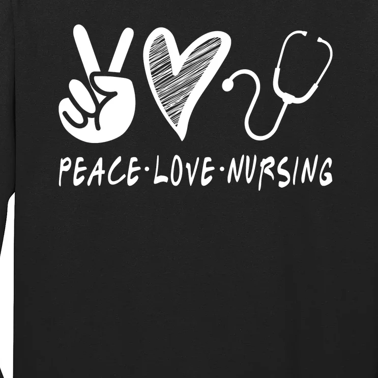 Peace Love Nursing Long Sleeve Shirt