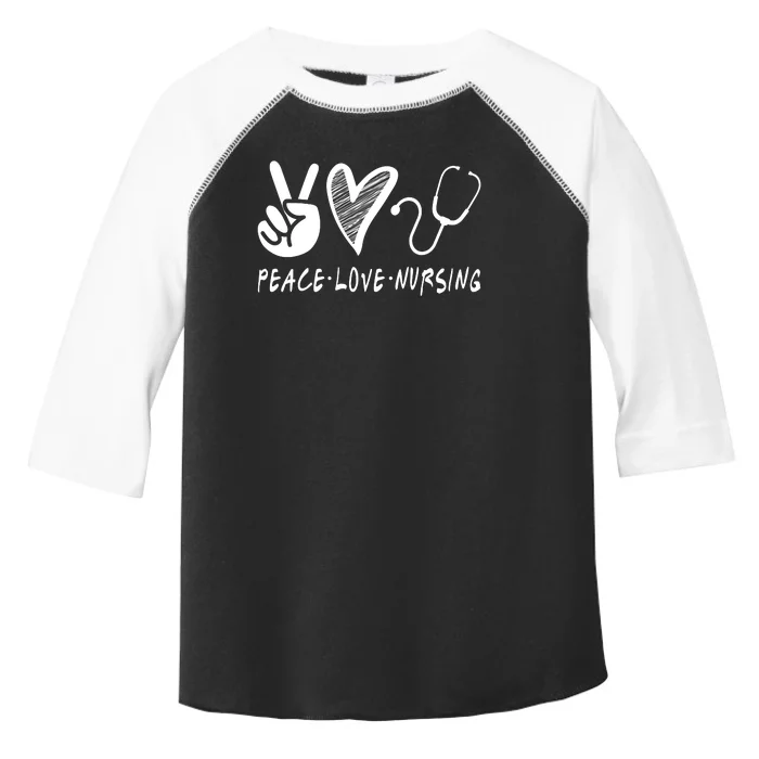 Peace Love Nursing Toddler Fine Jersey T-Shirt