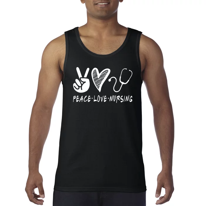 Peace Love Nursing Tank Top