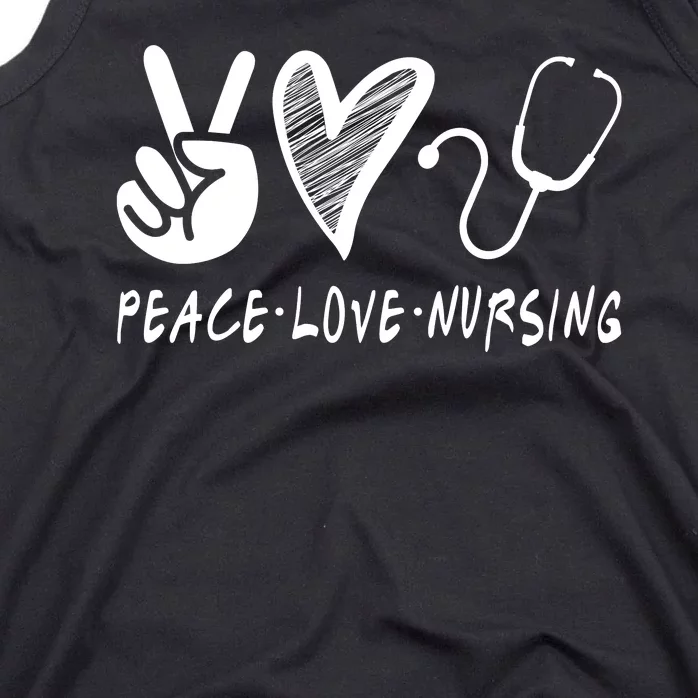 Peace Love Nursing Tank Top