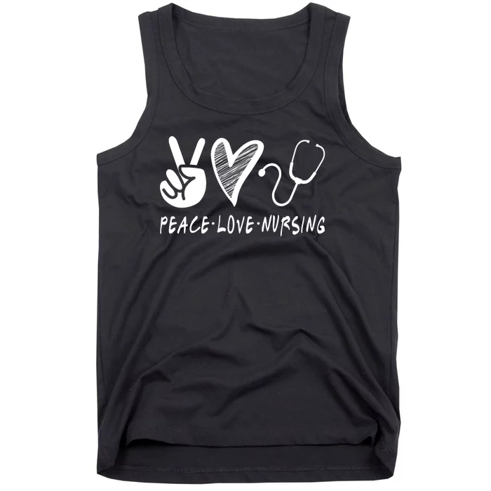 Peace Love Nursing Tank Top