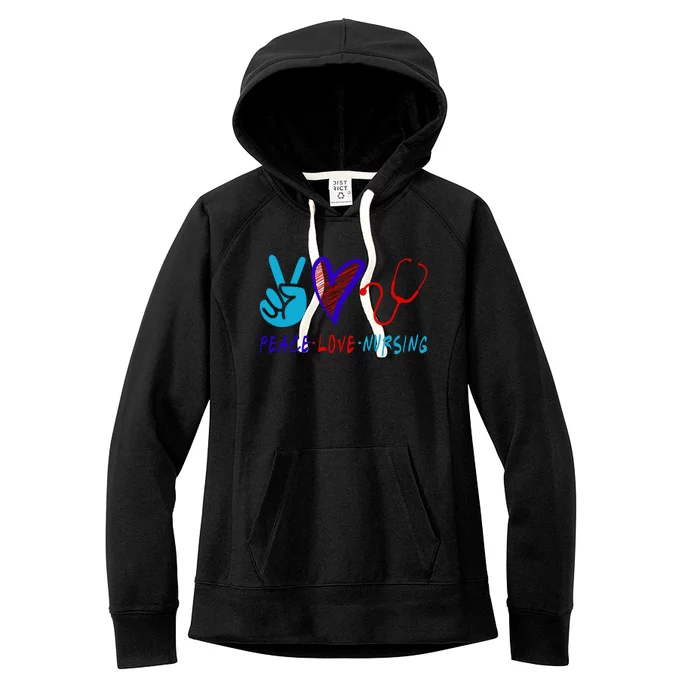 Peace Love Nursing Women's Fleece Hoodie