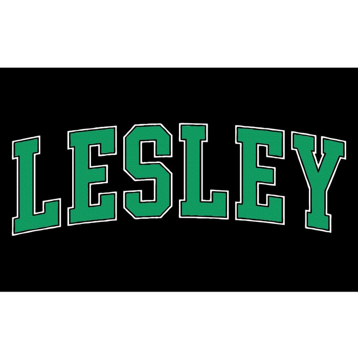 Personalized Lesley Name Arch Bumper Sticker