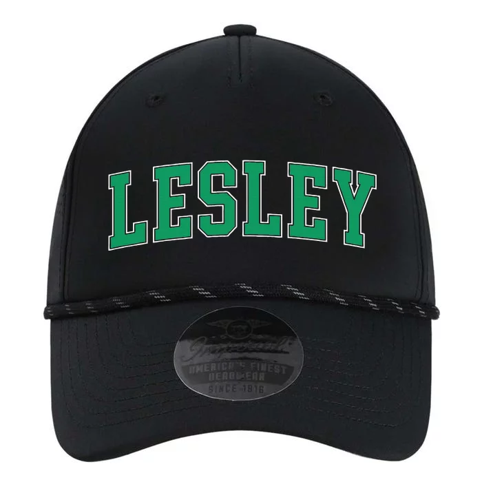 Personalized Lesley Name Arch Performance The Dyno Cap