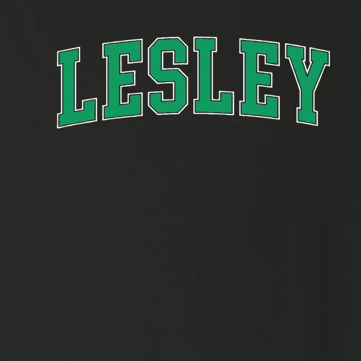 Personalized Lesley Name Arch Toddler Long Sleeve Shirt