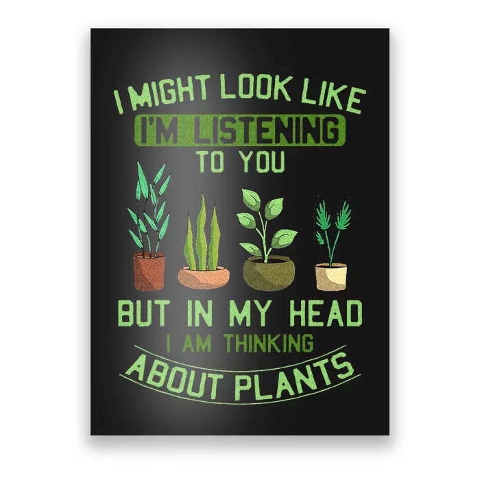 Plant Lovers Nature Gardener Horticulturalists Greenskeepers Poster