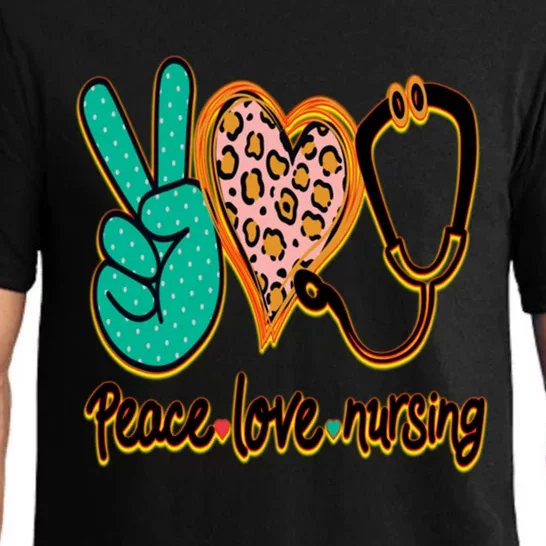 Peace Love Nursing! A Great Meme And A Great Gift! Gift Pajama Set