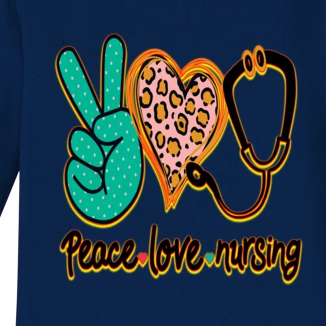 Peace Love Nursing! A Great Meme And A Great Gift! Gift Baby Long Sleeve Bodysuit