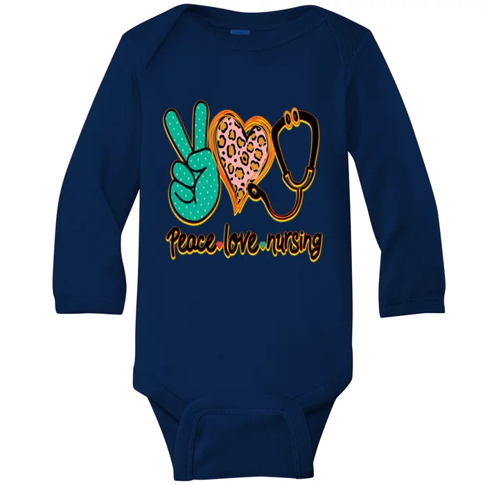 Peace Love Nursing! A Great Meme And A Great Gift! Gift Baby Long Sleeve Bodysuit