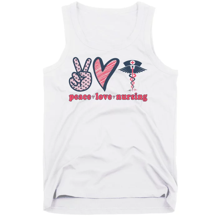 Peace Love Nursing Tank Top