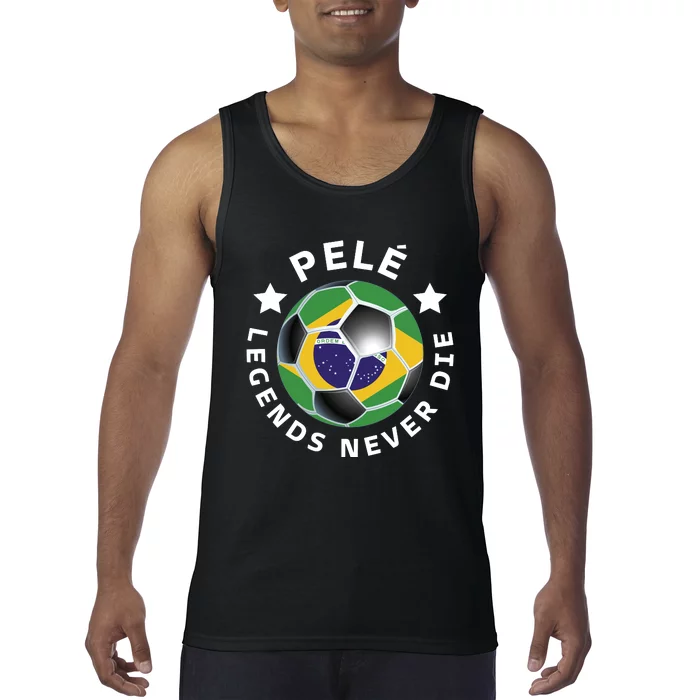 Pele | Legends Never Die | Pelé Tank Top