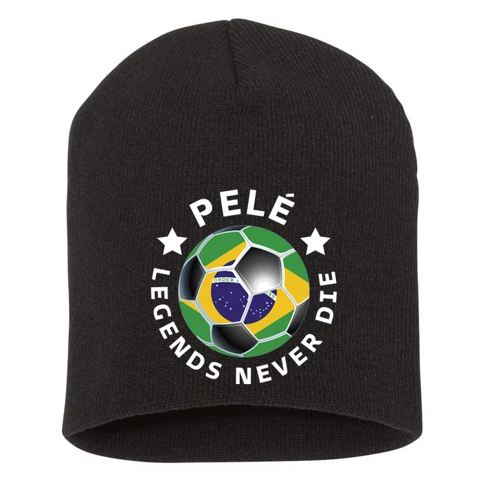 Pele | Legends Never Die | Pelé Short Acrylic Beanie