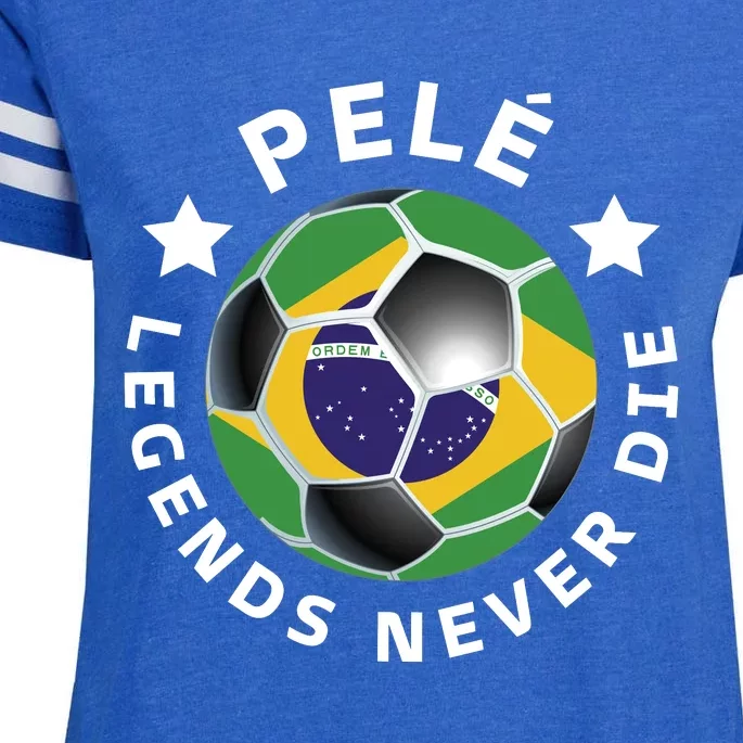 Pele | Legends Never Die | Pelé Enza Ladies Jersey Football T-Shirt