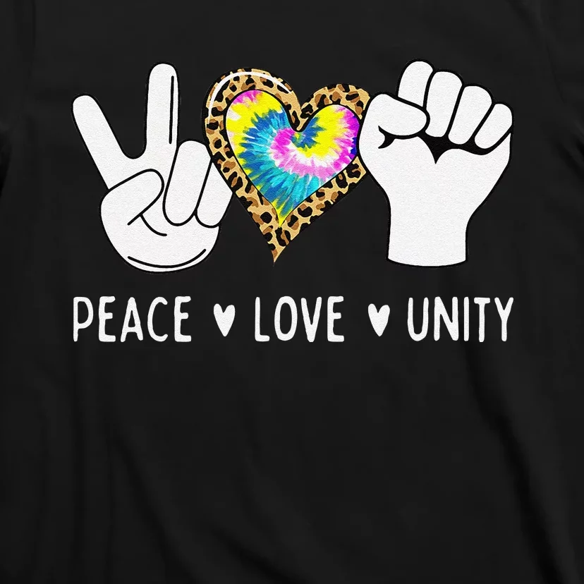 Peace Love Orange Unity Day Anti Bullying T-Shirt