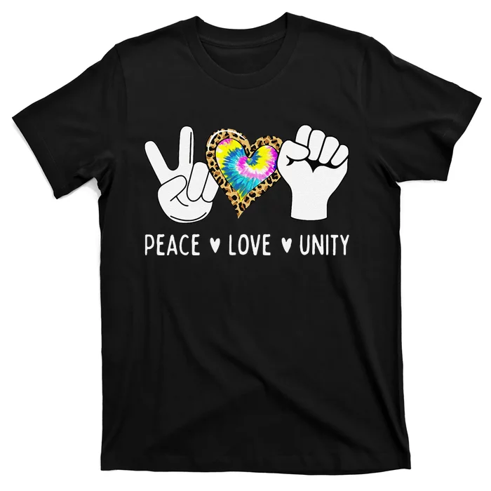 Peace Love Orange Unity Day Anti Bullying T-Shirt